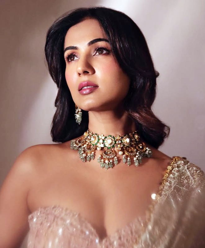 Actress Sonal Chauhan looking concerned Actress Sonal Chauhan looking concerned