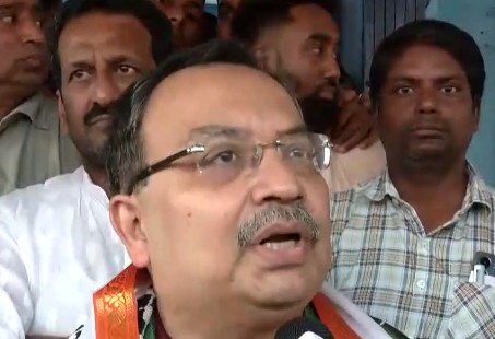 Political leaders at Ram Navami event in West Bengal Political leaders at Ram Navami event in West Bengal