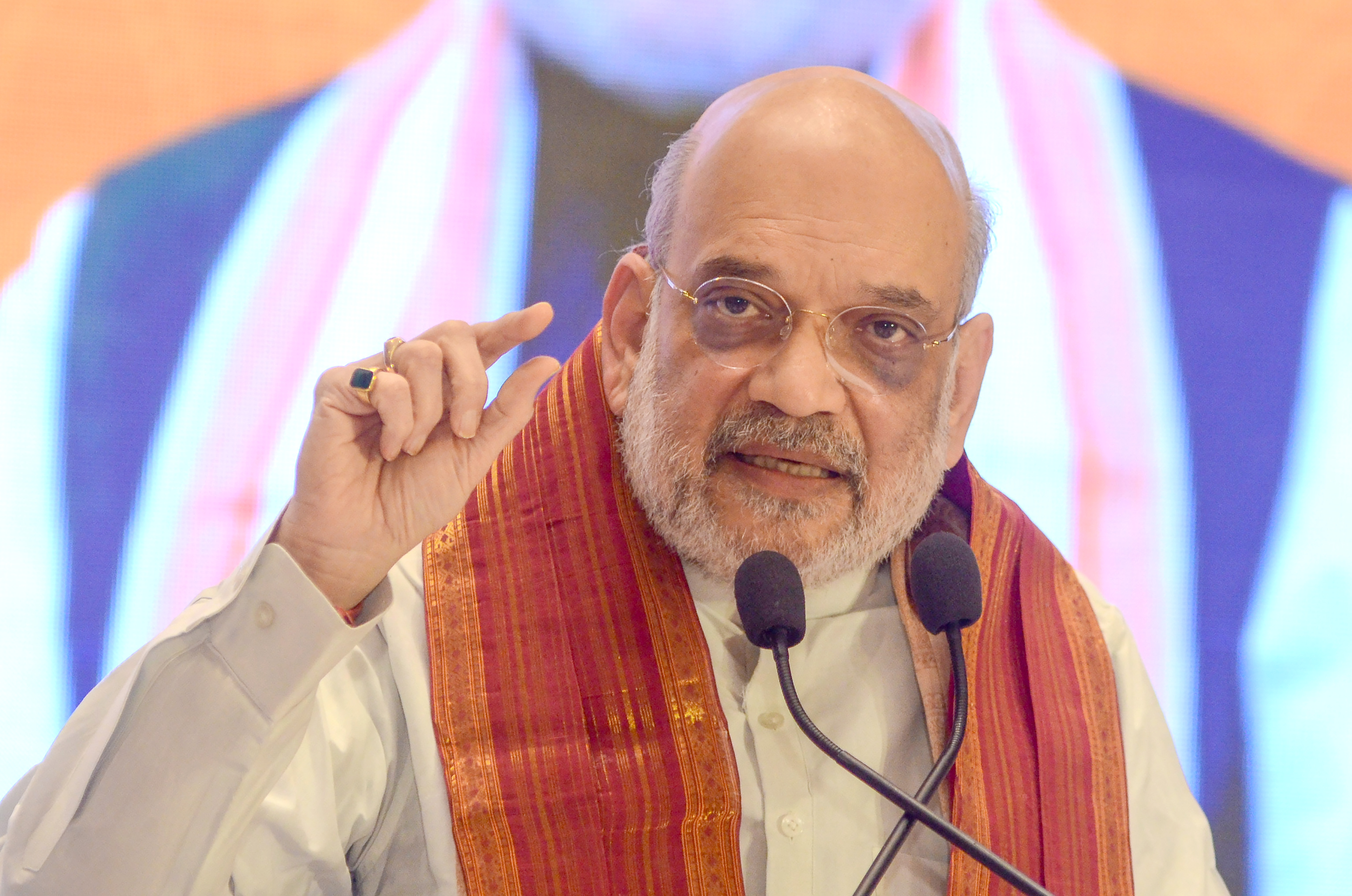 Home Minister Amit Shah addressing media on SIR hurdles in West Bengal Home Minister Amit Shah addressing media on SIR hurdles in West Bengal