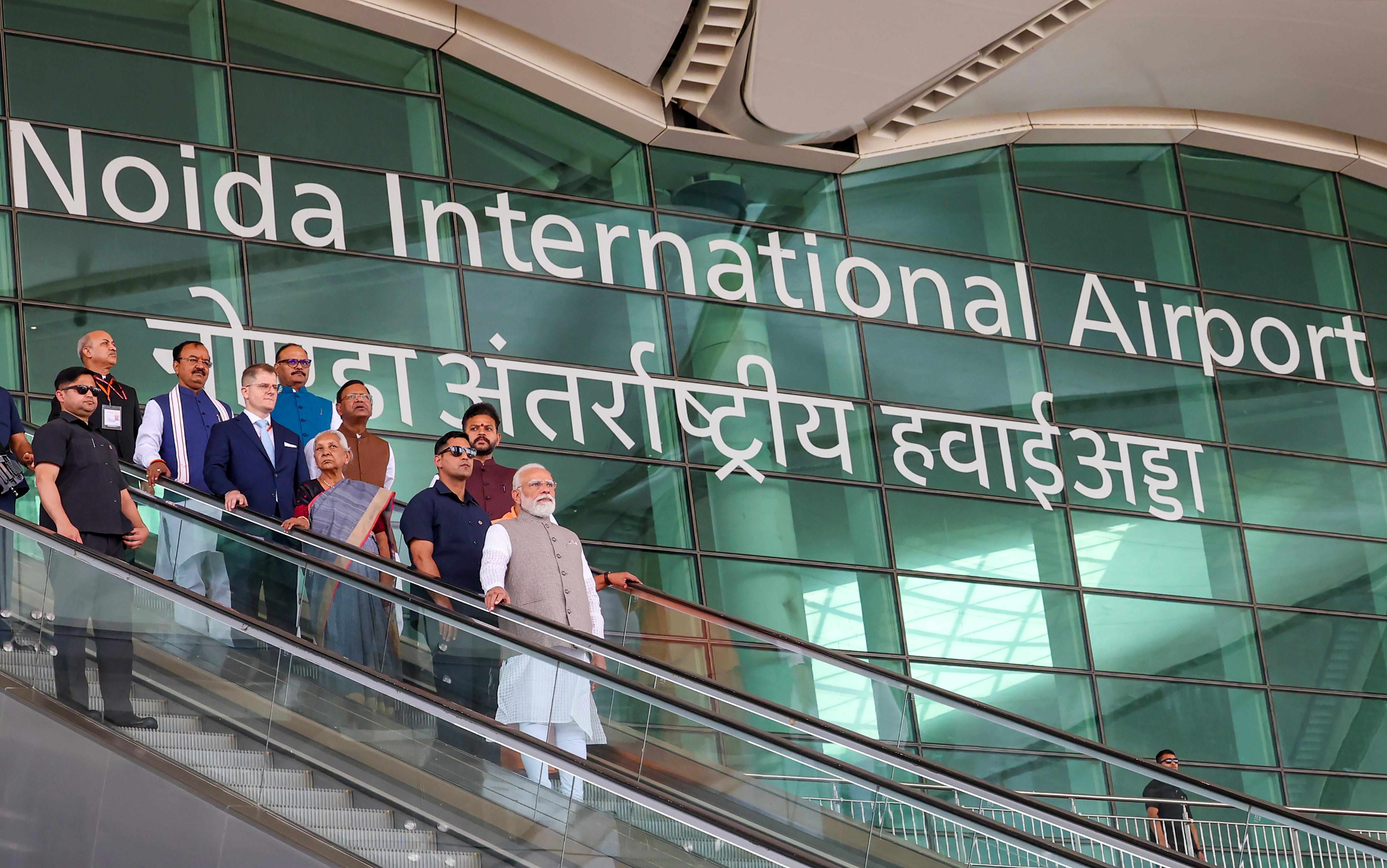 IndiGo inaugural flights Noida International Airport new routes IndiGo inaugural flights Noida International Airport new routes