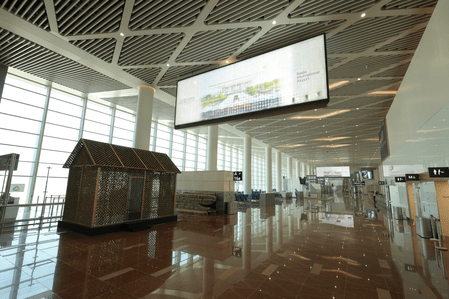 PM Modi at the inauguration of Noida International Airport in Jewar PM Modi at the inauguration of Noida International Airport in Jewar