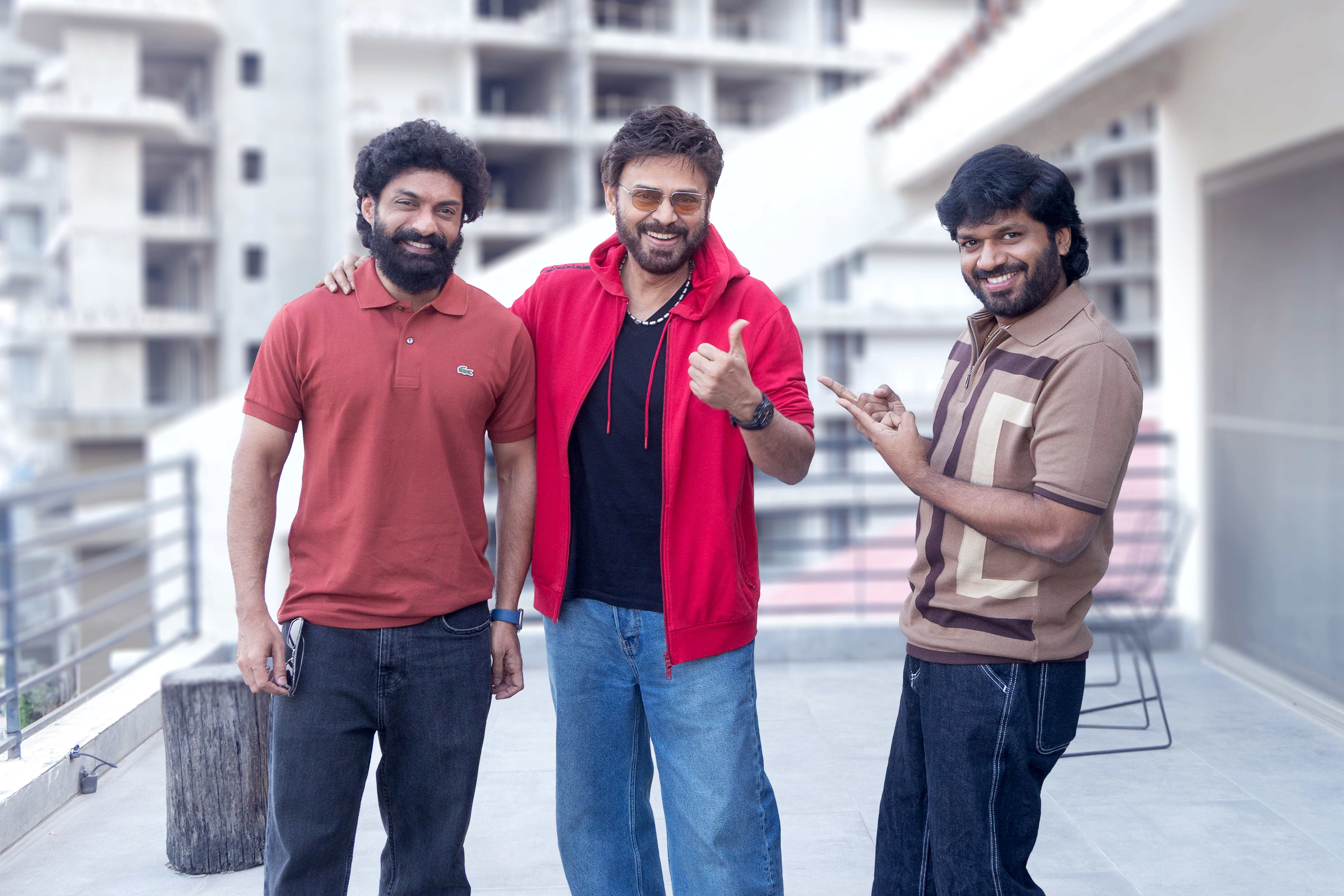 Venkatesh and Kalyan Ram new film poster directed by Anil Ravipudi Venkatesh and Kalyan Ram new film poster directed by Anil Ravipudi