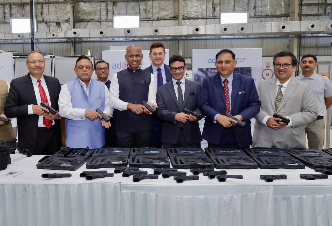 First Made in India LMG delivered to Indian Army by Adani Defence First Made in India LMG delivered to Indian Army by Adani Defence