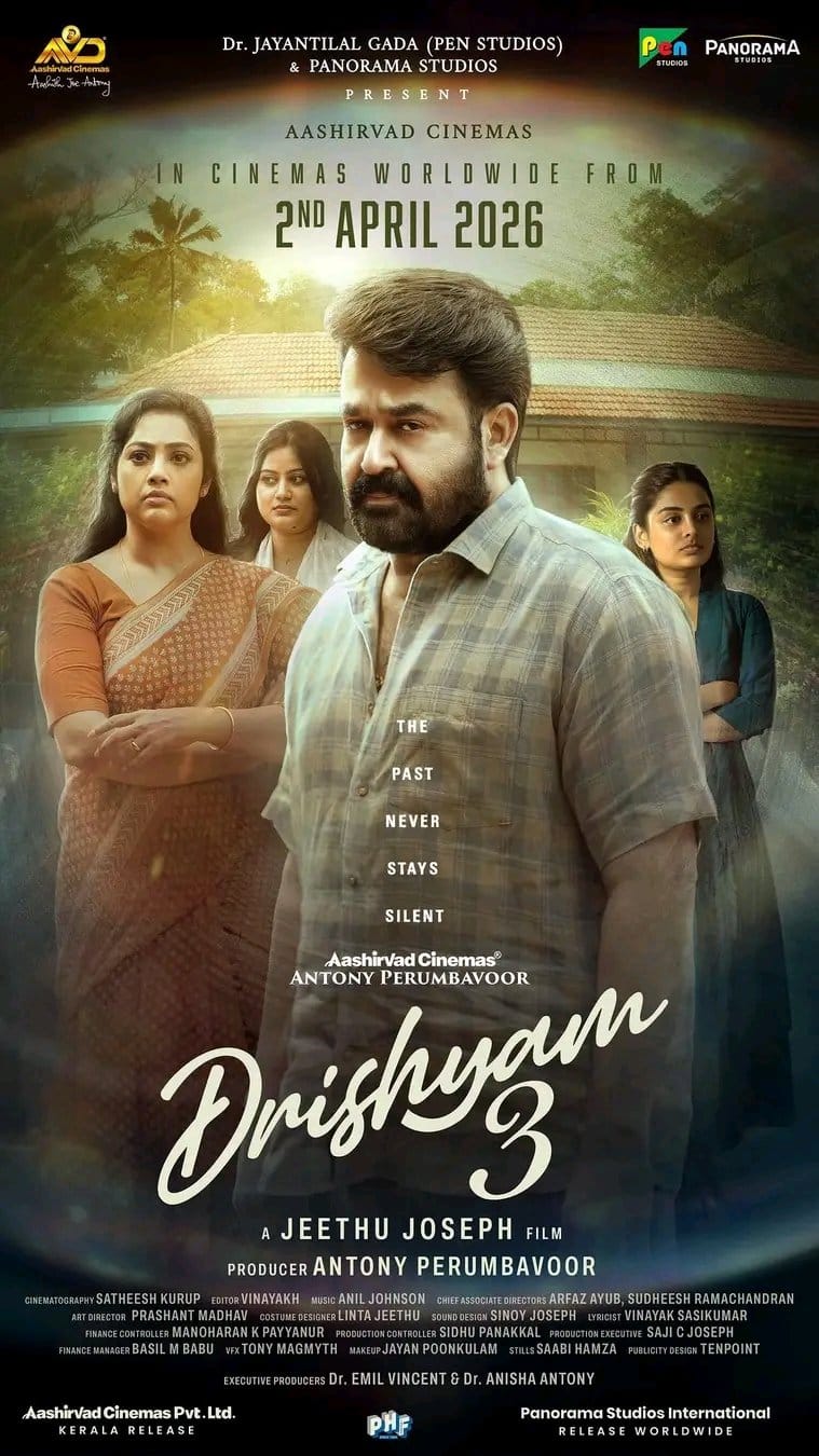 Mohanlal in Drishyam 3 promotional still or behind the scenes Mohanlal in Drishyam 3 promotional still or behind the scenes