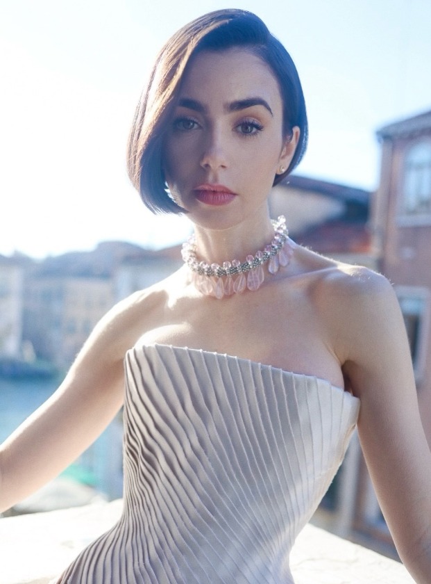 Lily Collins birthday celebration with family Lily Collins birthday celebration with family