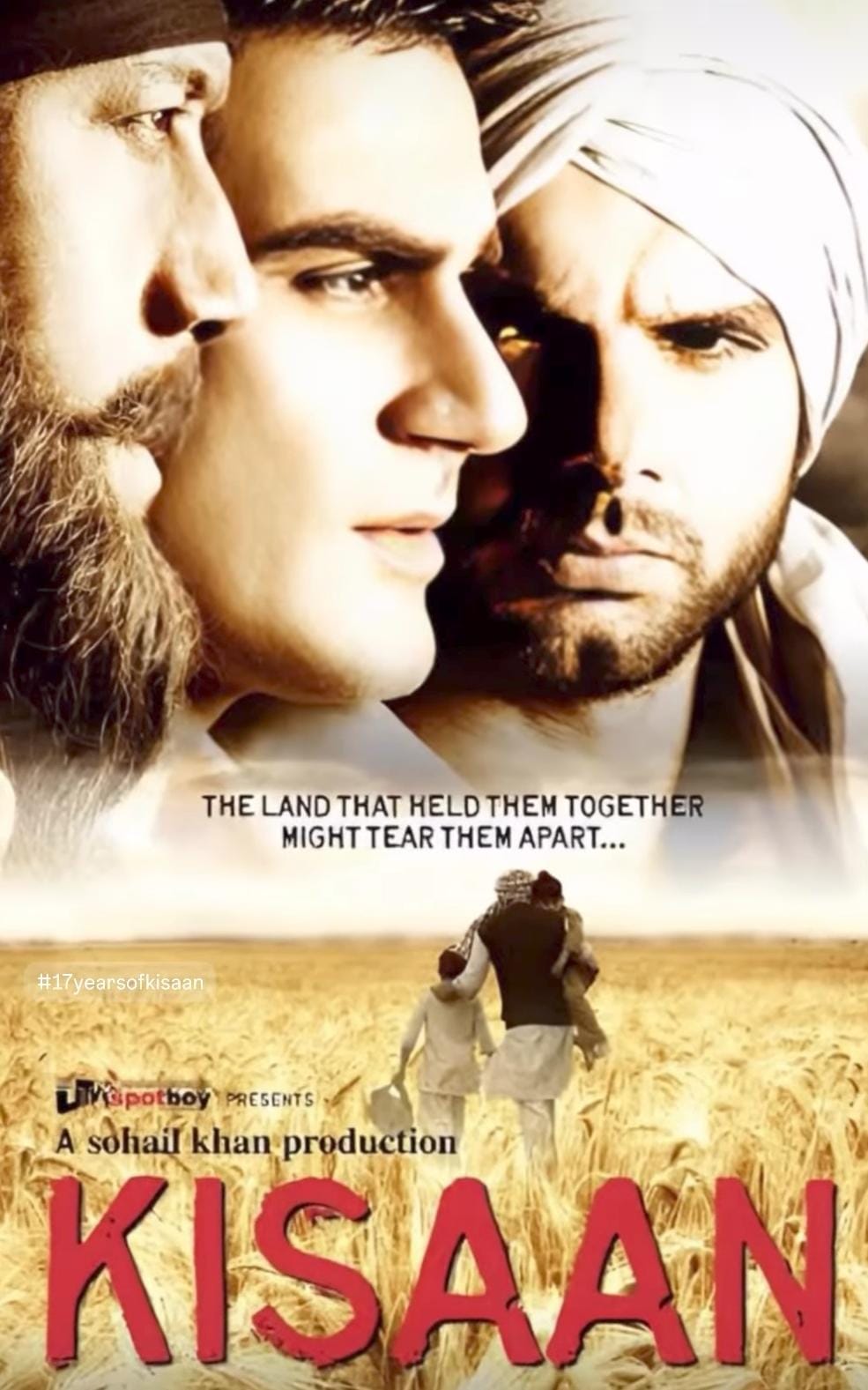 Jackie Shroff Kisaan anniversary collage featuring cast scenes Jackie Shroff Kisaan anniversary collage featuring cast scenes