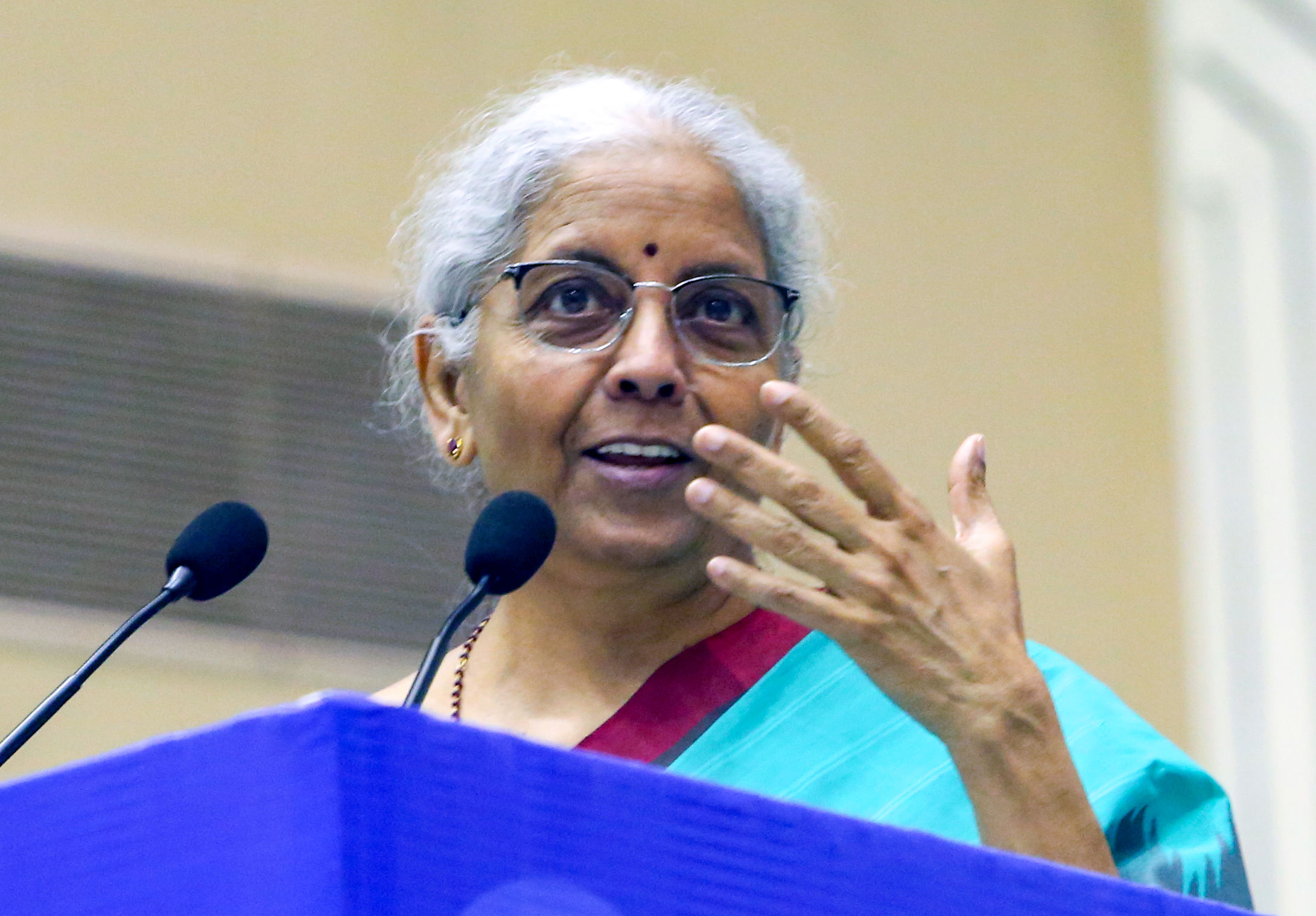 Finance Minister Nirmala Sitharaman announces fuel duty cut to shield India from global oil price volatility Finance Minister Nirmala Sitharaman announces fuel duty cut to shield India from global oil price volatility