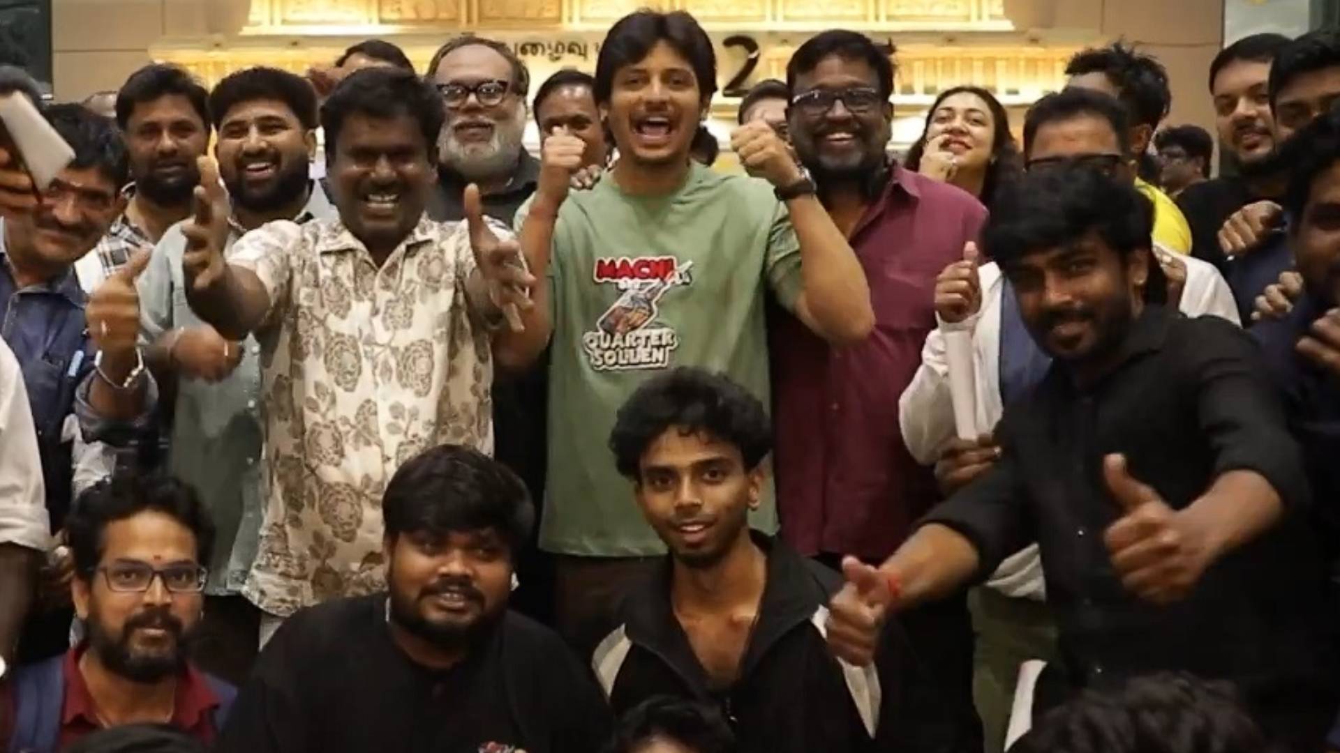 Behind the scenes on set of Jolliya Irrundha Oruthan movie filming Behind the scenes on set of Jolliya Irrundha Oruthan movie filming