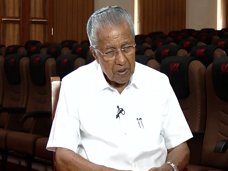 Kerala Chief Minister Pinarayi Vijayan speaking in an exclusive IANS interview Kerala Chief Minister Pinarayi Vijayan speaking in an exclusive IANS interview