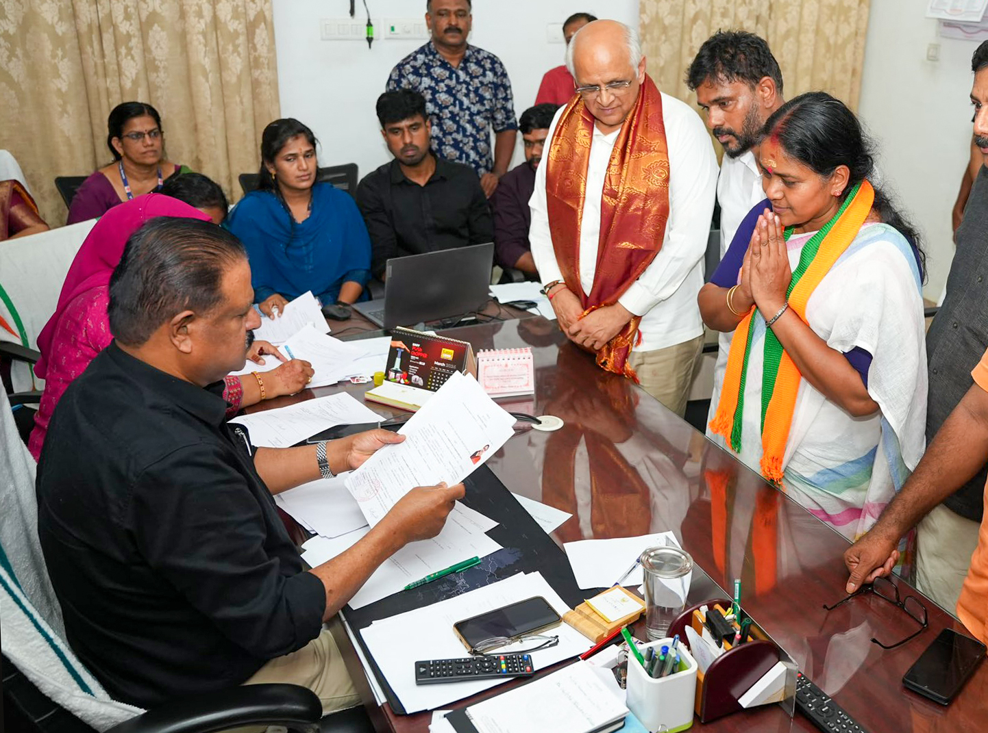 Political controversy over alleged cash distribution in Palakkad elections Political controversy over alleged cash distribution in Palakkad elections