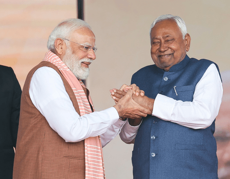 PM Modi letter to Nitish Kumar on Bihar Diwas PM Modi letter to Nitish Kumar on Bihar Diwas