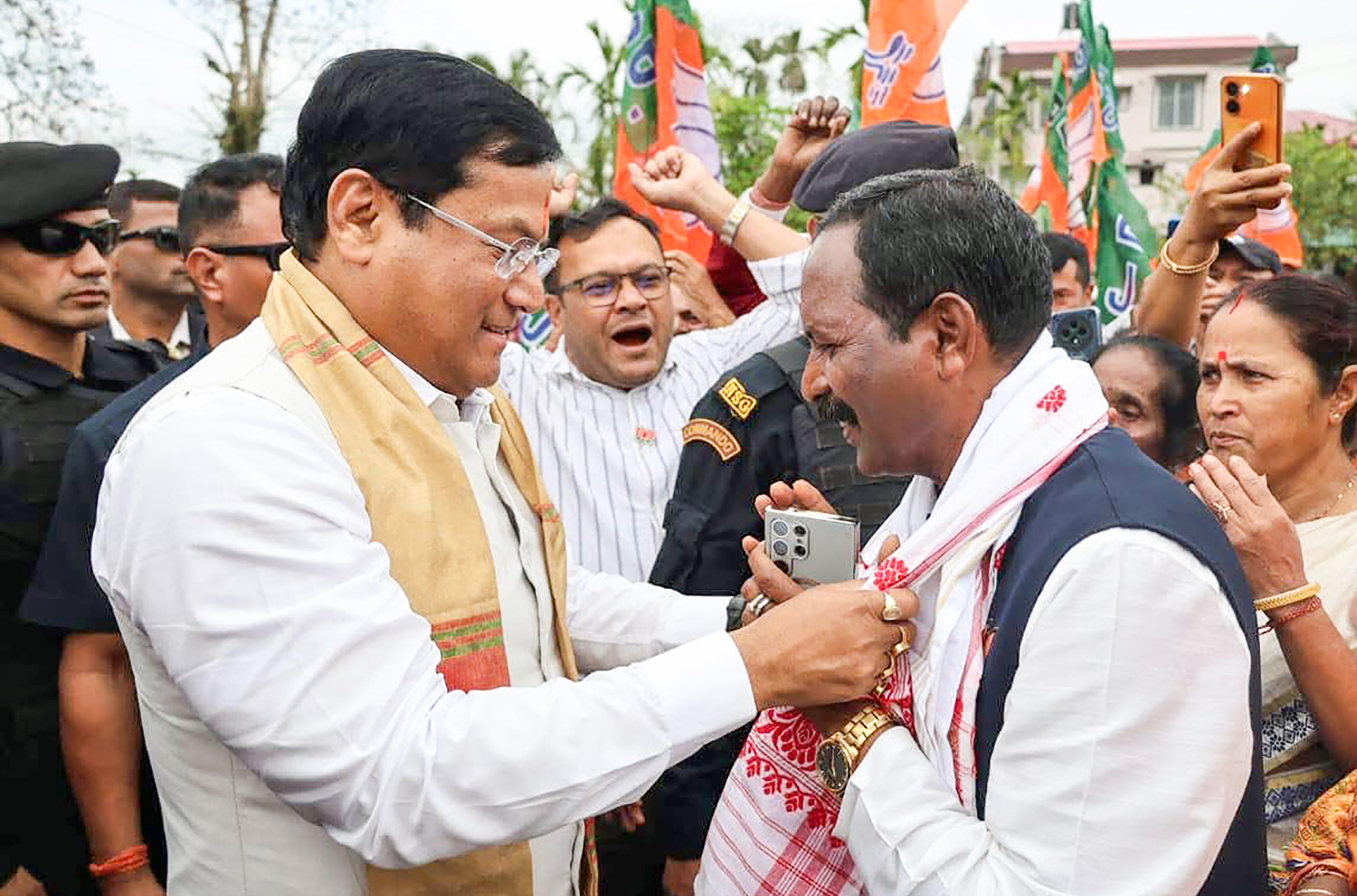 Sarbananda Sonowal speaking about Assamese identity and BJP's role Sarbananda Sonowal speaking about Assamese identity and BJP's role
