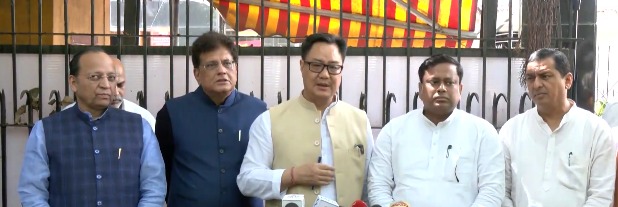 BJP delegation meeting Election Commission officials about West Bengal polls BJP delegation meeting Election Commission officials about West Bengal polls