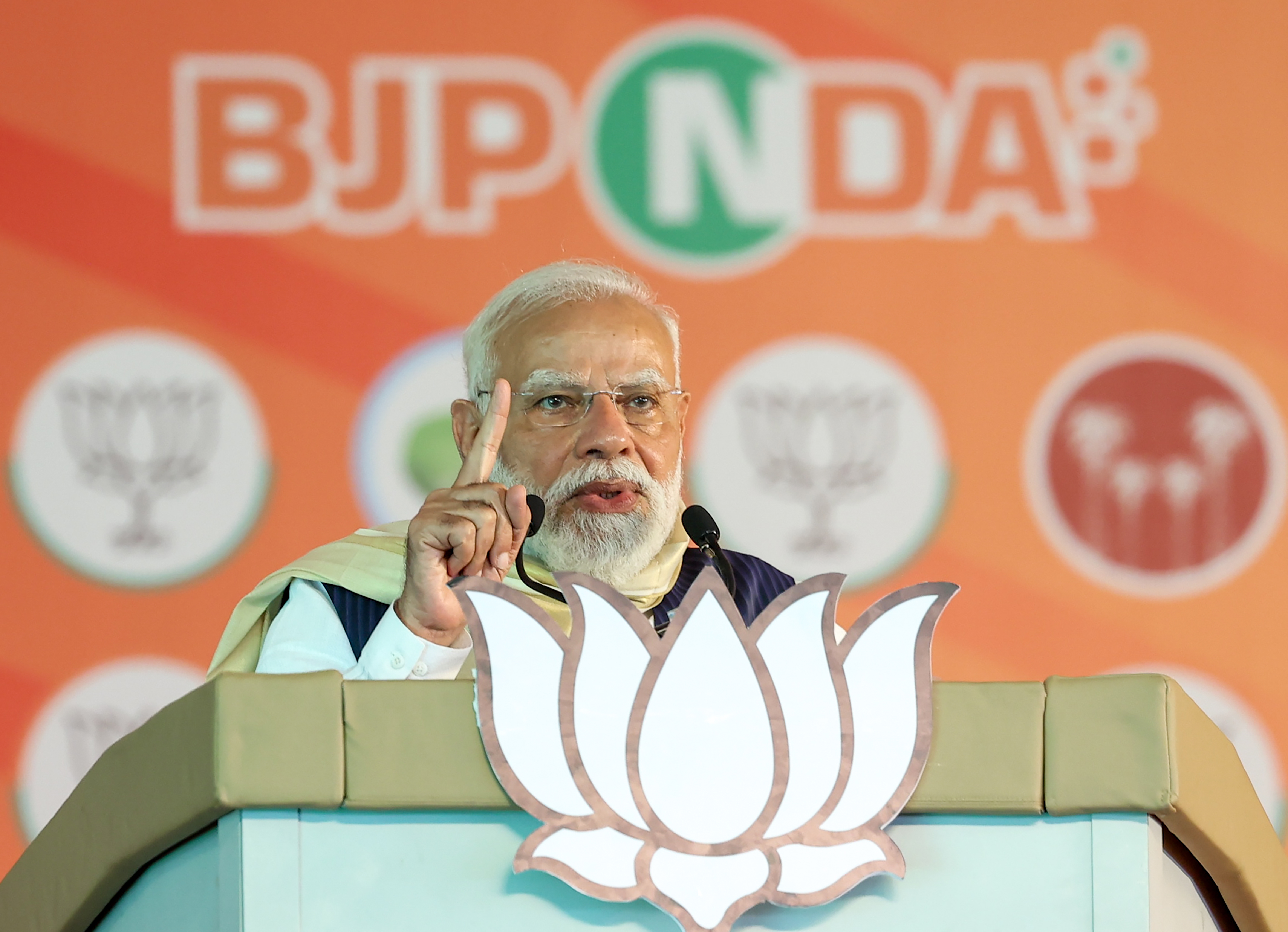 PM Modi addressing public event on film narrative controversy PM Modi addressing public event on film narrative controversy