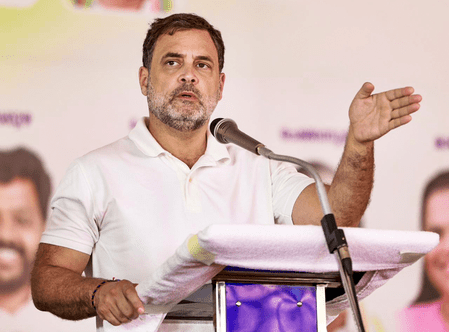 Rahul Gandhi addressing One Stop Centre shortcomings in Parliament Rahul Gandhi addressing One Stop Centre shortcomings in Parliament