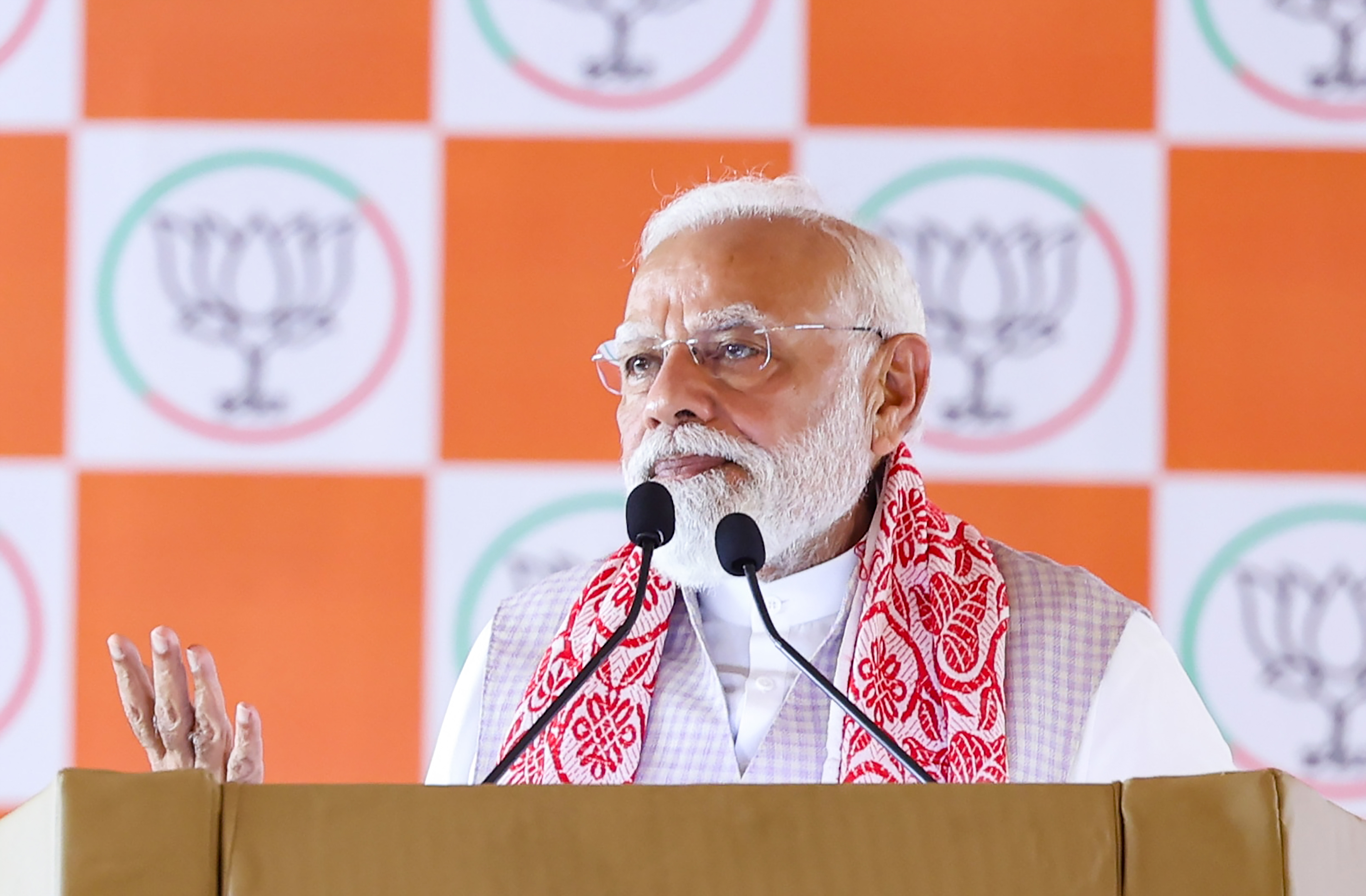 PM Modi addressing voters about Assembly elections in Assam and Kerala PM Modi addressing voters about Assembly elections in Assam and Kerala