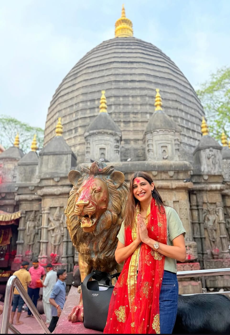 Aahana Kumra at Kamakhya Temple spiritual journey Aahana Kumra at Kamakhya Temple spiritual journey