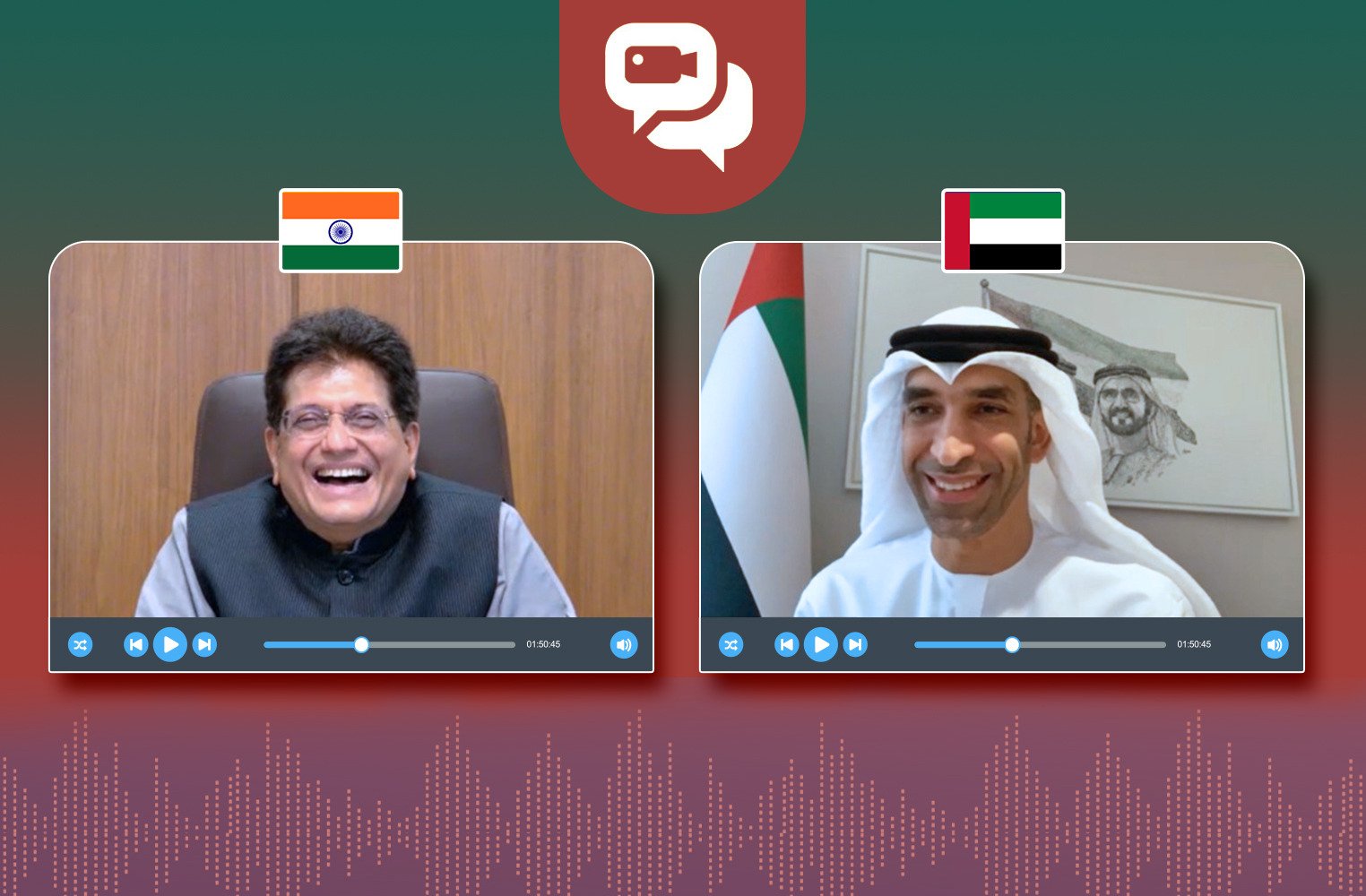 Piyush Goyal in virtual meeting discussing bilateral trade with international leaders Piyush Goyal in virtual meeting discussing bilateral trade with international leaders