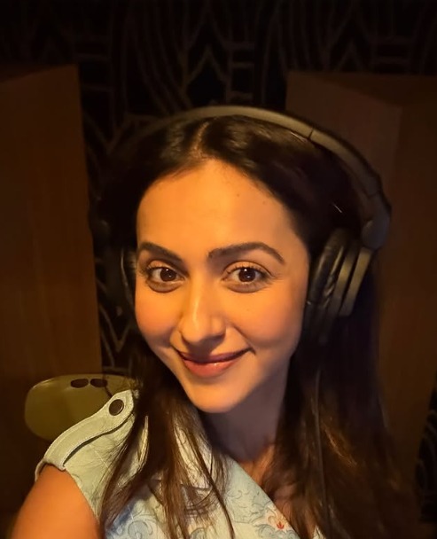 Rakul Preet Singh dubbing for Pati Patni Aur Woh Do Rakul Preet Singh dubbing for Pati Patni Aur Woh Do