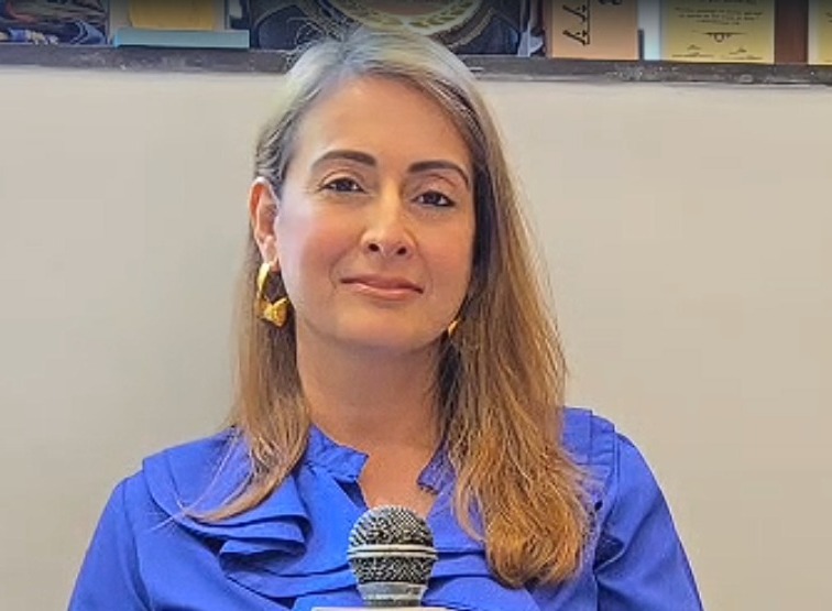 Preeti Jhangiani discussing Women's Reservation Bill in interview Preeti Jhangiani discussing Women's Reservation Bill in interview