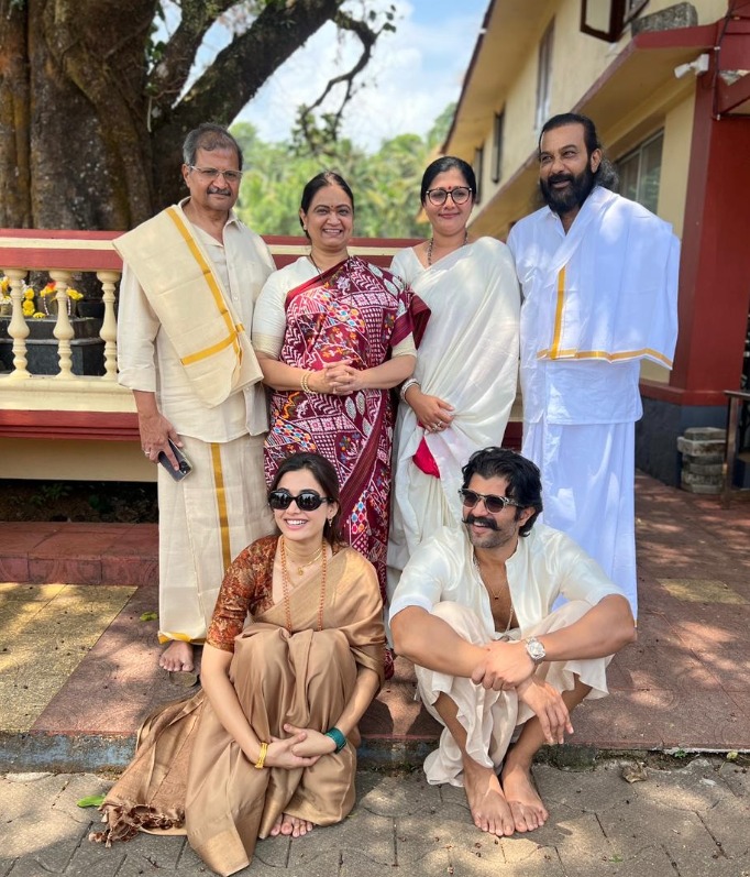 Rashmika Mandanna celebrating 30th birthday in Coorg hometown Rashmika Mandanna celebrating 30th birthday in Coorg hometown