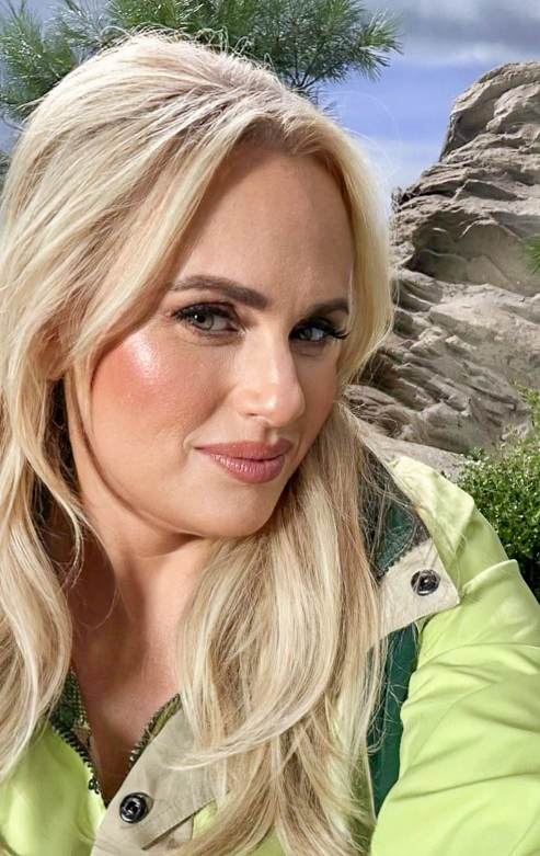 Rebel Wilson smiling in casual wear promoting body positivity and health Rebel Wilson smiling in casual wear promoting body positivity and health