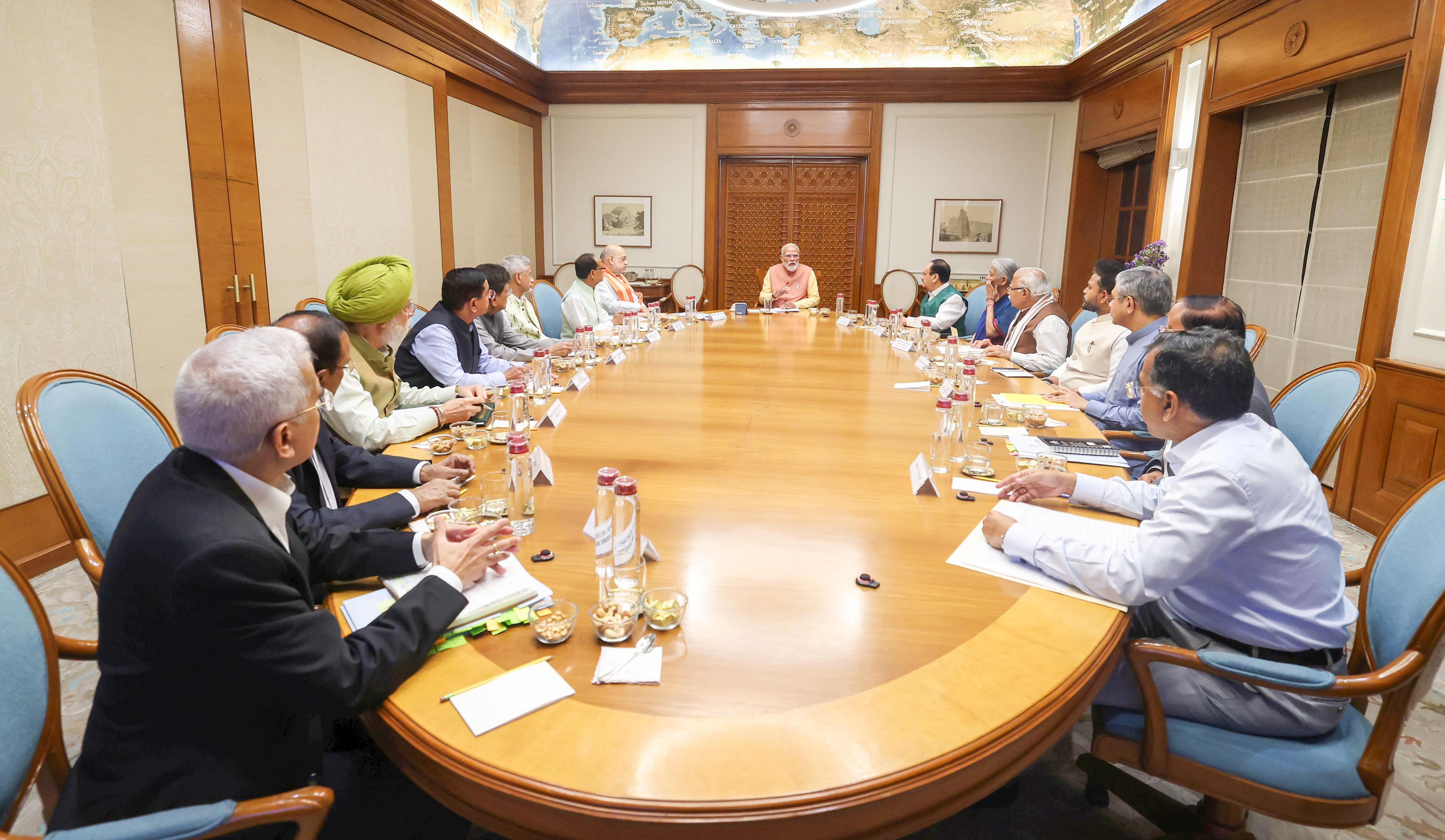 PM Modi chairs CCS meeting with ministers to address West Asia war fallout PM Modi chairs CCS meeting with ministers to address West Asia war fallout