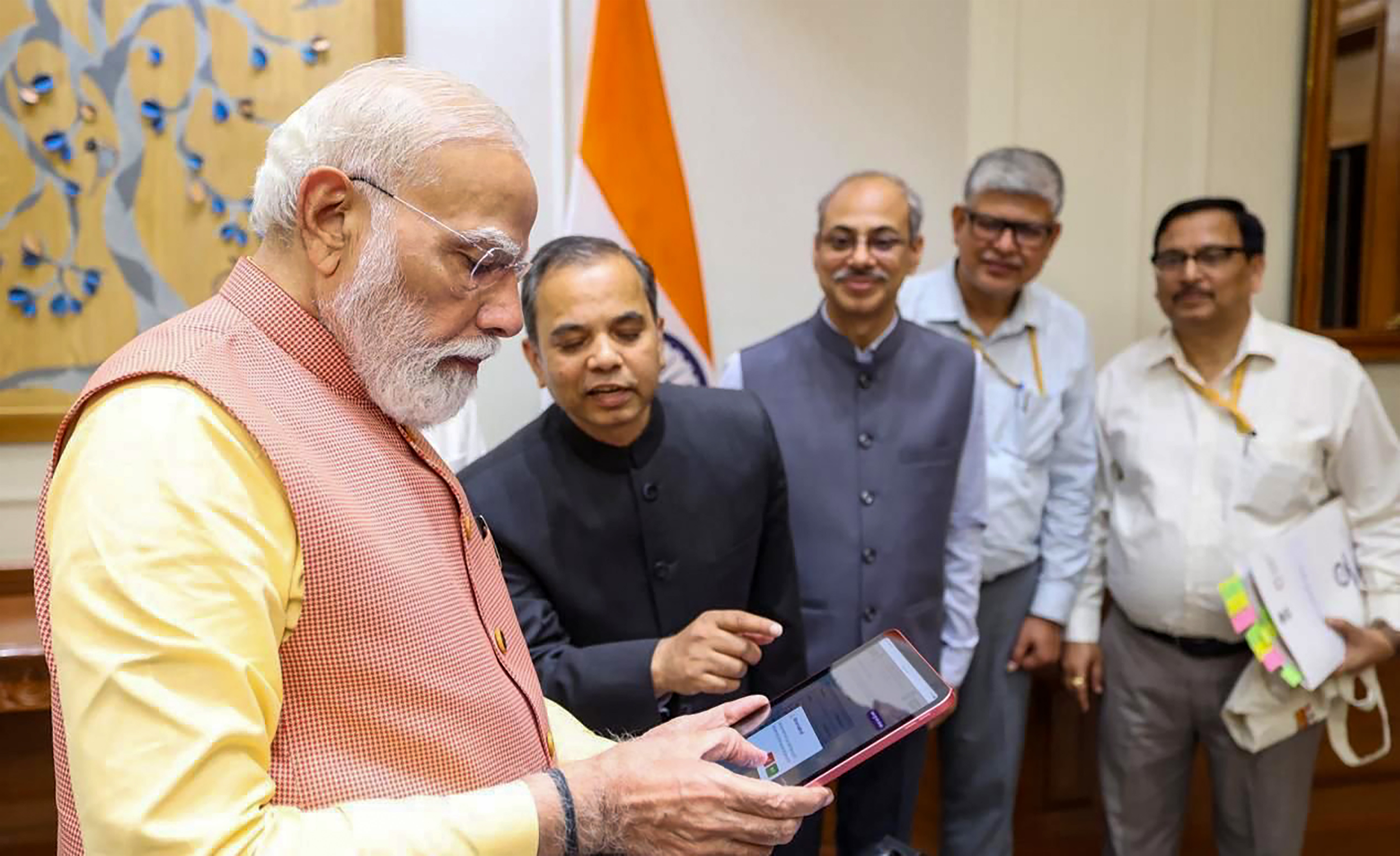 Prime Minister Modi participating in Census 2027 digital self-enumeration Prime Minister Modi participating in Census 2027 digital self-enumeration