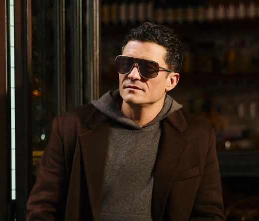 Orlando Bloom love language Instagram post showing snowy getaway and family moments Orlando Bloom love language Instagram post showing snowy getaway and family moments