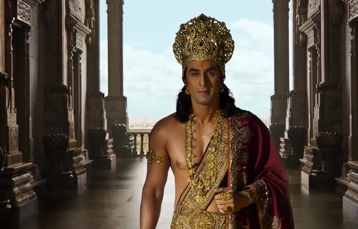 Ranbir Kapoor as Lord Rama first look from the film Ranbir Kapoor as Lord Rama first look from the film