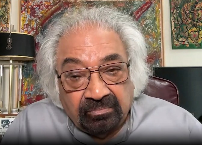 Sam Pitroda Indian Overseas Congress chief discussing election integrity Sam Pitroda Indian Overseas Congress chief discussing election integrity