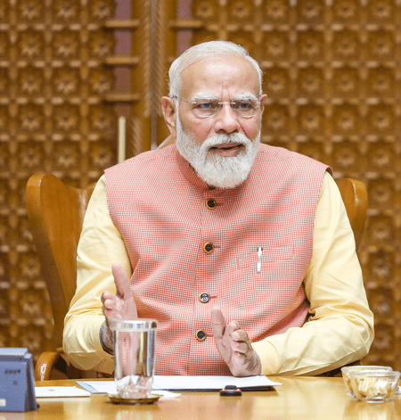 Prime Minister Modi addressing Parliament on the Jan Vishwas Bill passage Prime Minister Modi addressing Parliament on the Jan Vishwas Bill passage