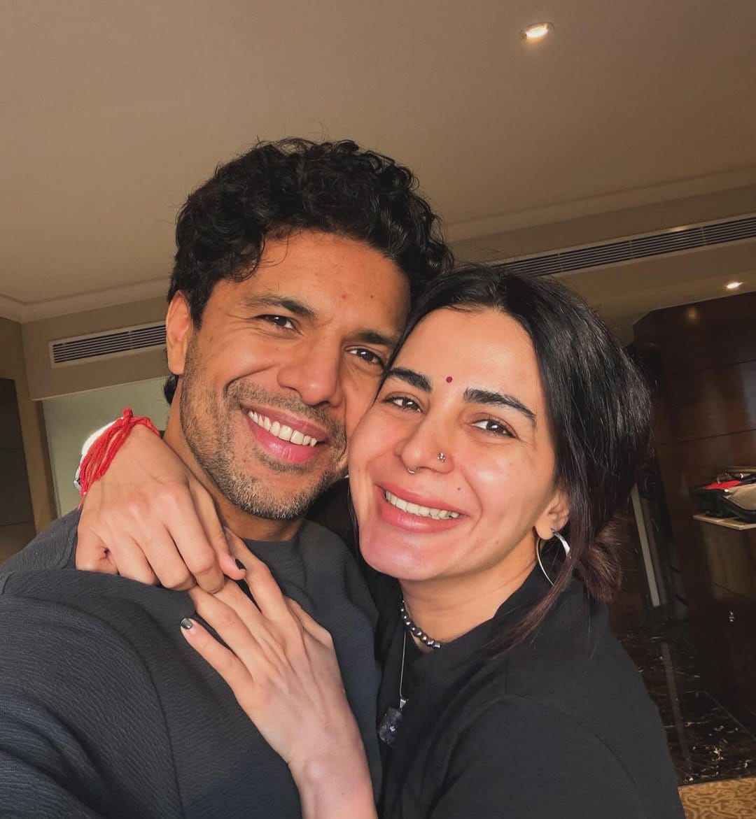 Kirti Kulhari and Rajeev Siddhartha romantic birthday photo Kirti Kulhari and Rajeev Siddhartha romantic birthday photo