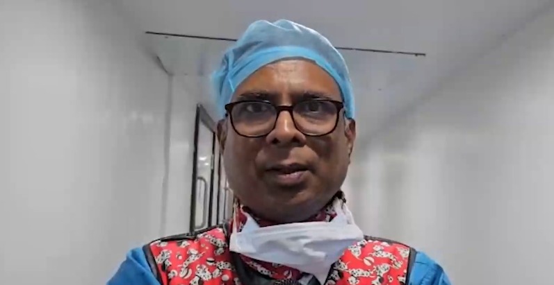 Kolkata cardiologist Dr. Hazra discussing Jai Shri Ram discount offer Kolkata cardiologist Dr. Hazra discussing Jai Shri Ram discount offer