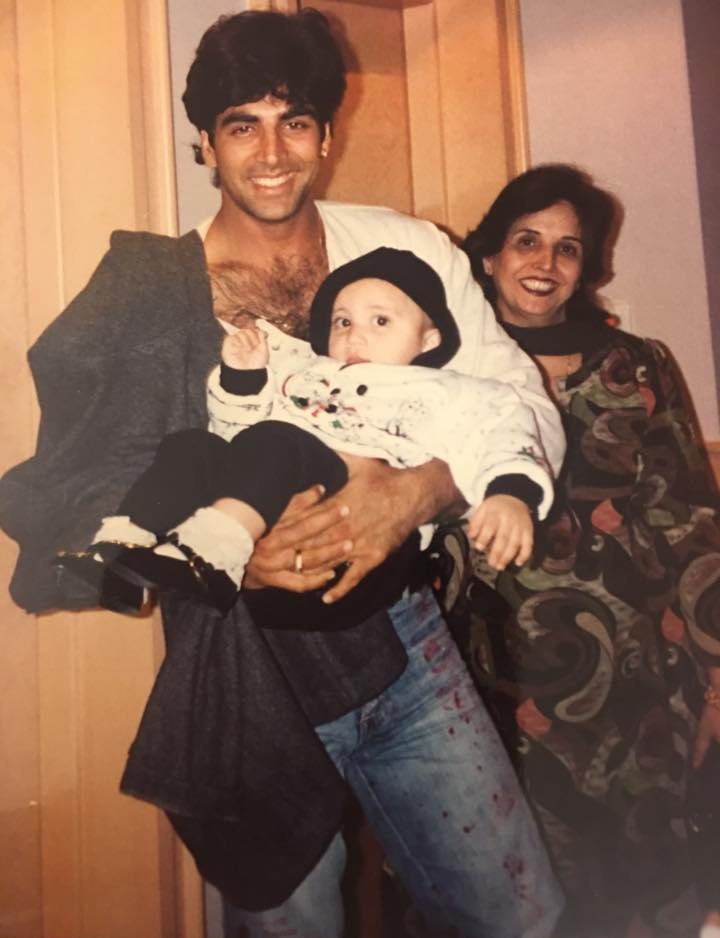 Akshay Kumar smiling during an interview about his late mother and Sindhi culture Akshay Kumar smiling during an interview about his late mother and Sindhi culture