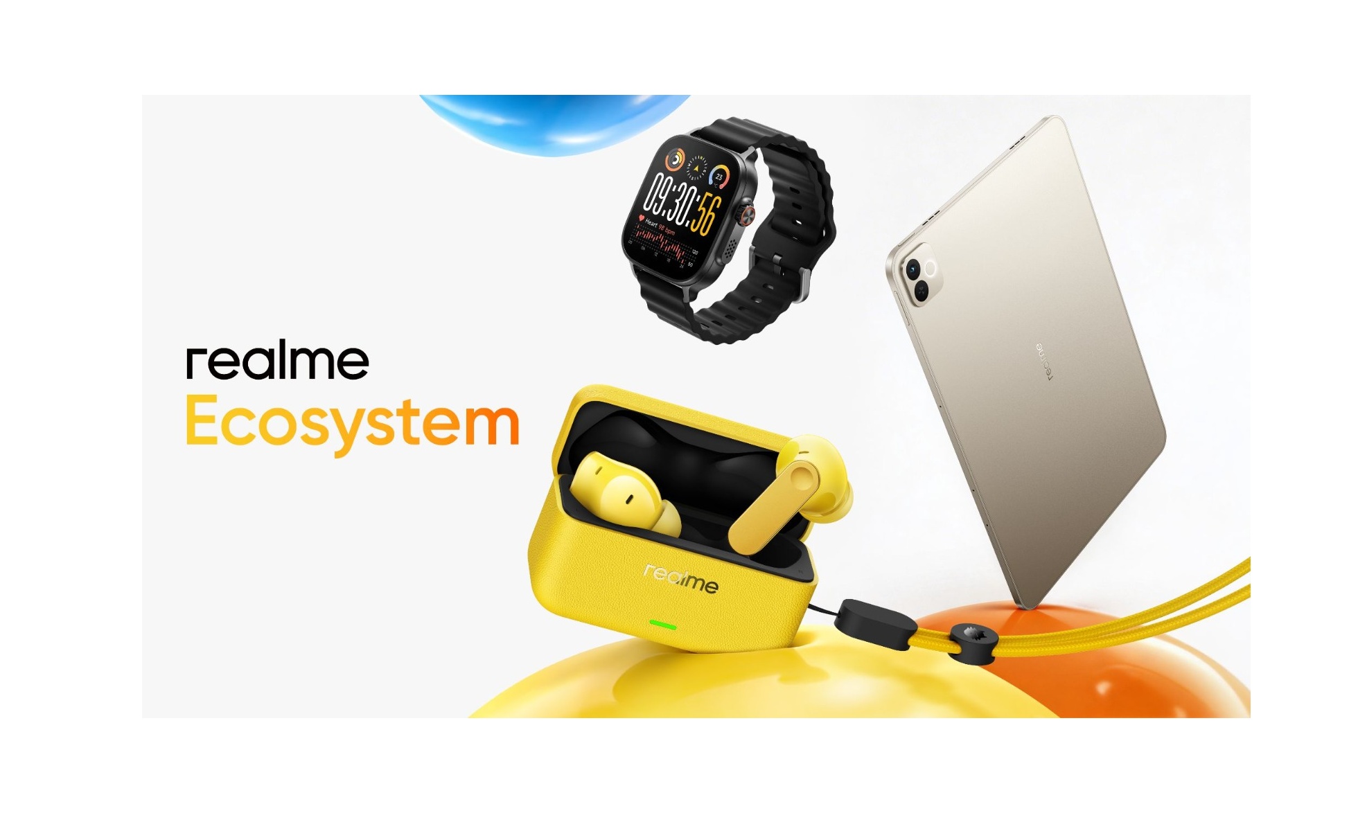 realme connected tech ecosystem showing multiple integrated devices realme connected tech ecosystem showing multiple integrated devices