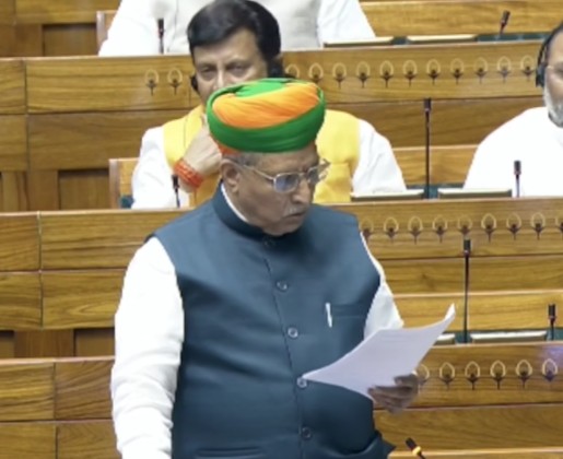 Meghwal addressing Lok Sabha on Women's Reservation Amendment Meghwal addressing Lok Sabha on Women's Reservation Amendment