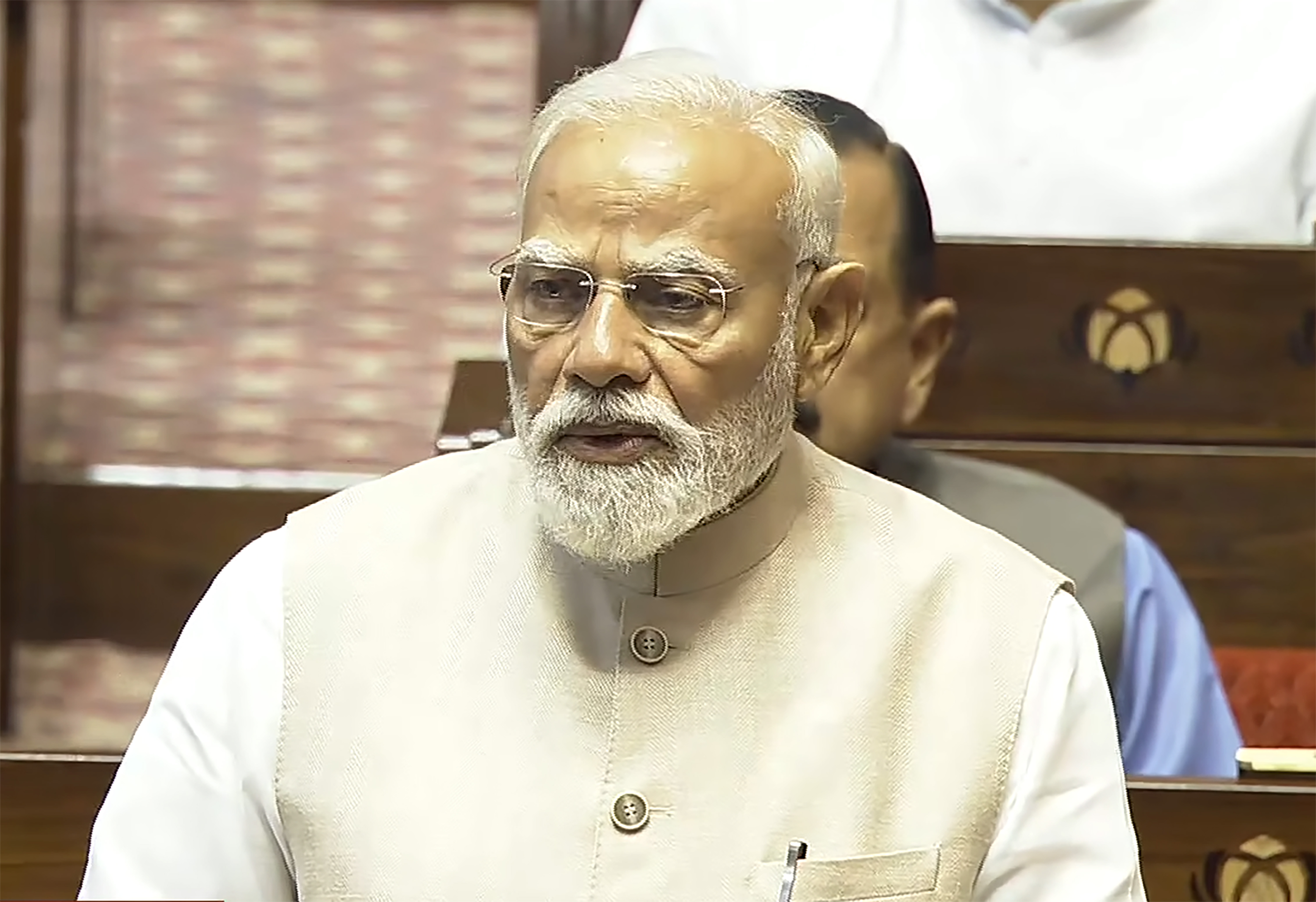 PM Modi addressing the nation on the Women's Reservation Bill PM Modi addressing the nation on the Women's Reservation Bill