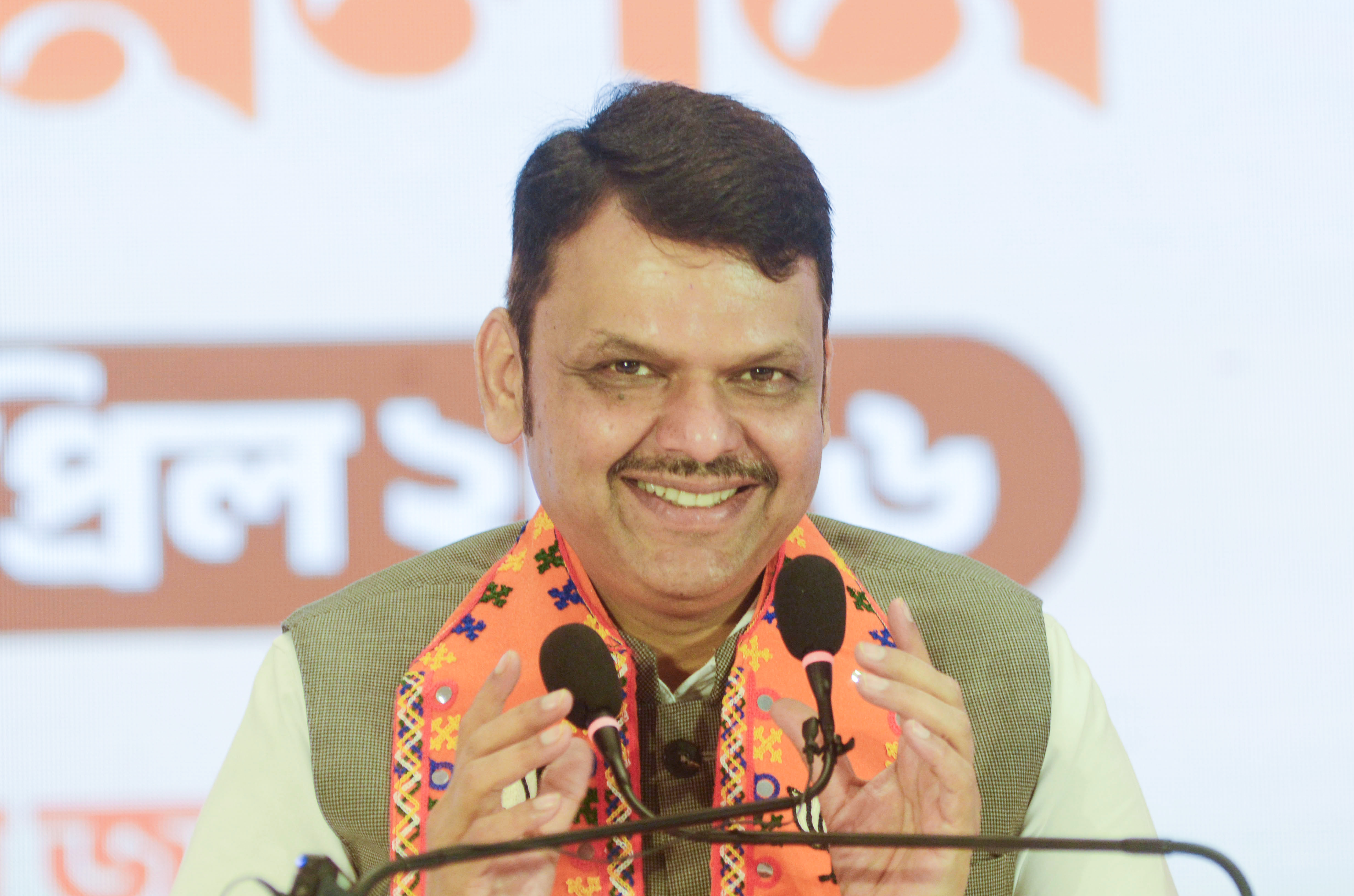 Maharashtra Chief Minister Devendra Fadnavis speaking about West Bengal democracy Maharashtra Chief Minister Devendra Fadnavis speaking about West Bengal democracy
