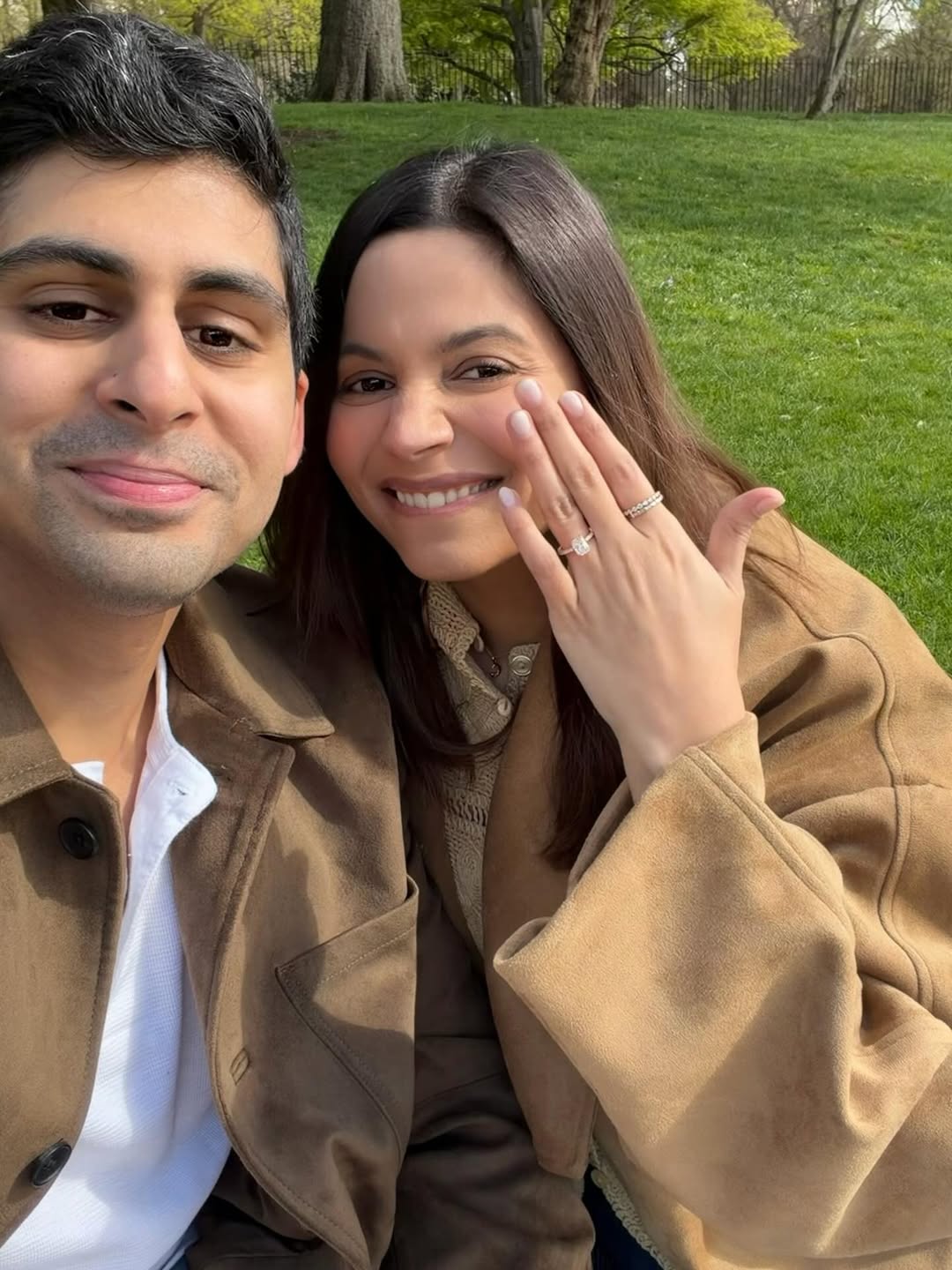Shaheen Bhatt engagement photo with Ishaan Mehra showing ring Shaheen Bhatt engagement photo with Ishaan Mehra showing ring