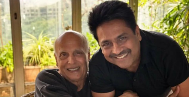 Shailesh Lodha and Mahesh Bhatt then and now photo collage Shailesh Lodha and Mahesh Bhatt then and now photo collage