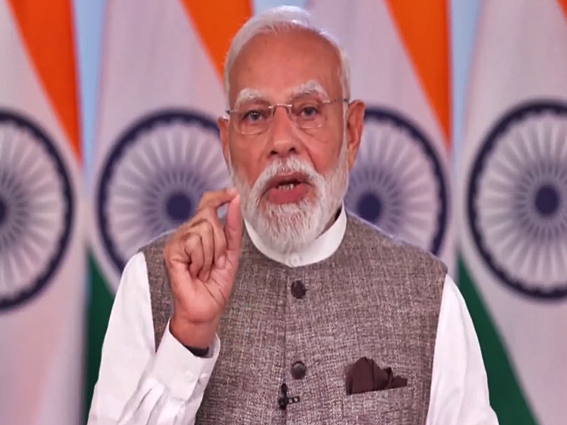 Prime Minister Modi addressing the nation about Nari Shakti Vandan amendment Prime Minister Modi addressing the nation about Nari Shakti Vandan amendment