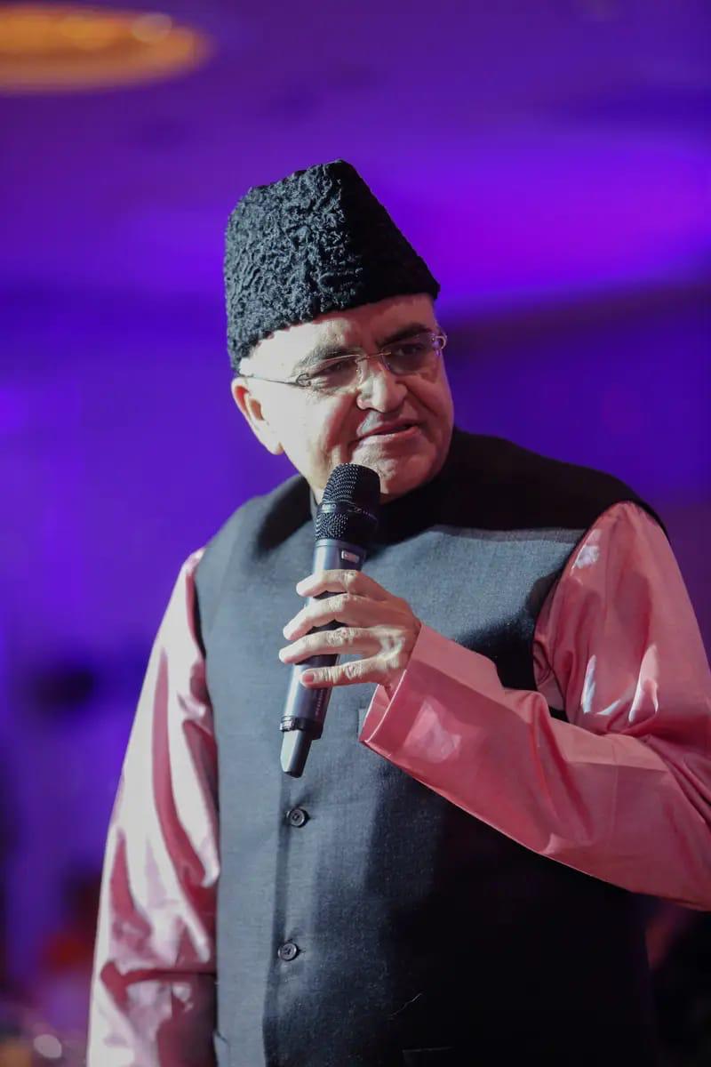 Balbir Punj BJP veteran and former Rajya Sabha member portrait Balbir Punj BJP veteran and former Rajya Sabha member portrait