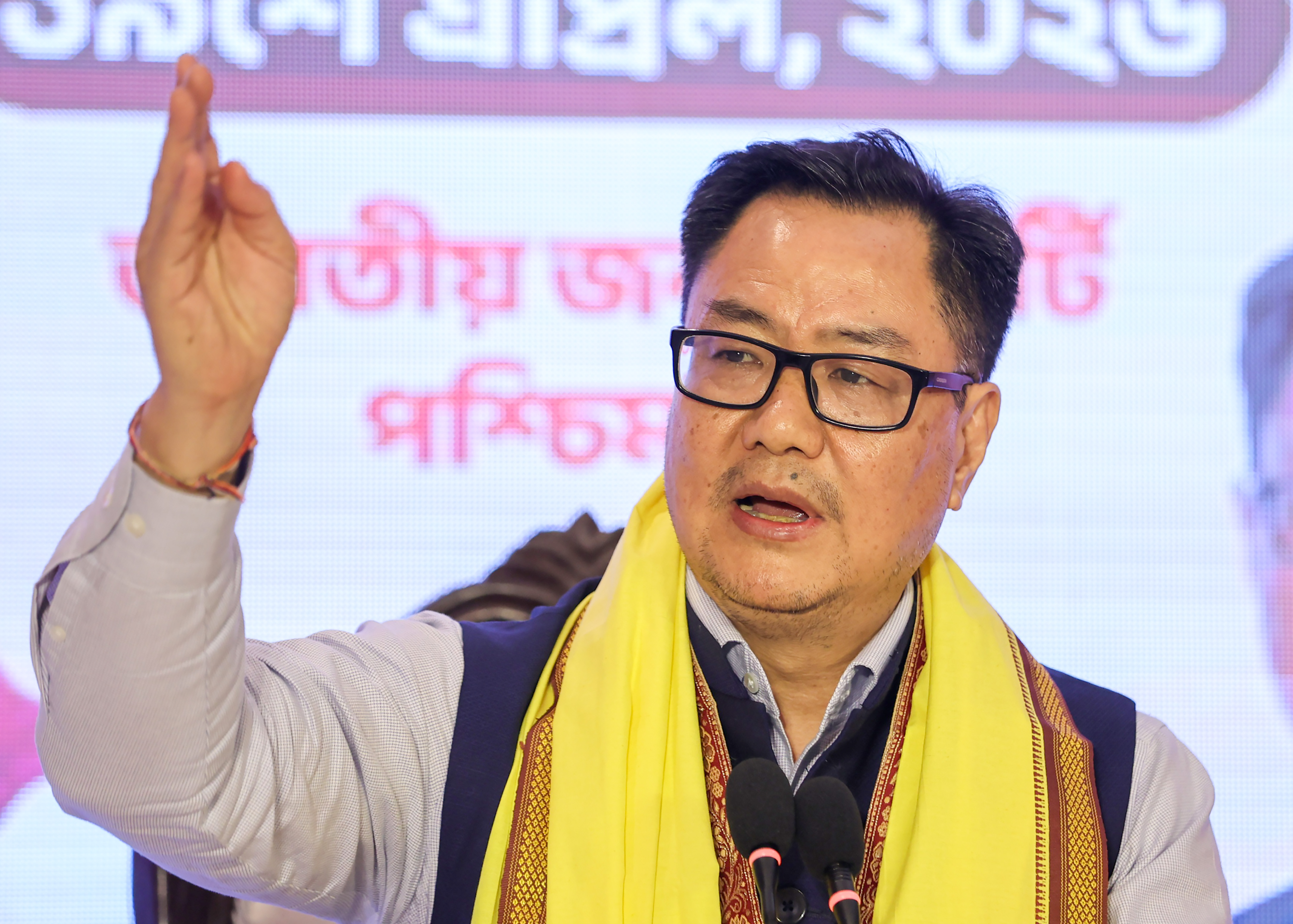 Kiren Rijiju speaking about core of Indian democracy and opposition attacks Kiren Rijiju speaking about core of Indian democracy and opposition attacks
