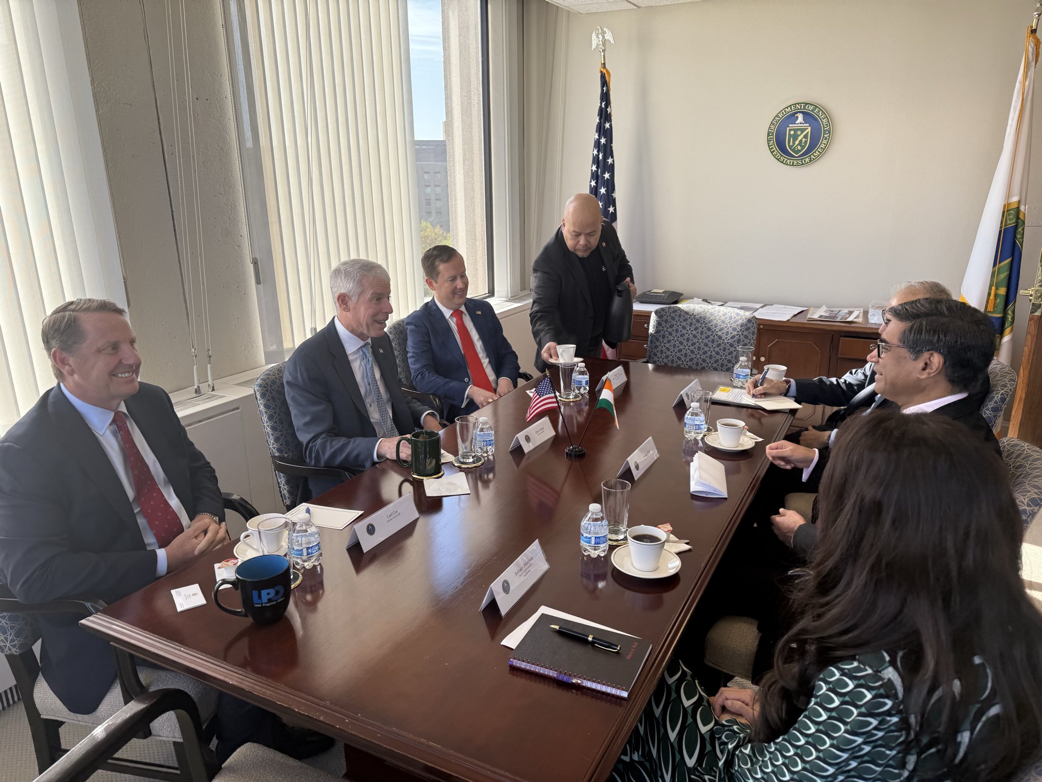 US and India officials discussing energy cooperation after SHANTI Bill US and India officials discussing energy cooperation after SHANTI Bill