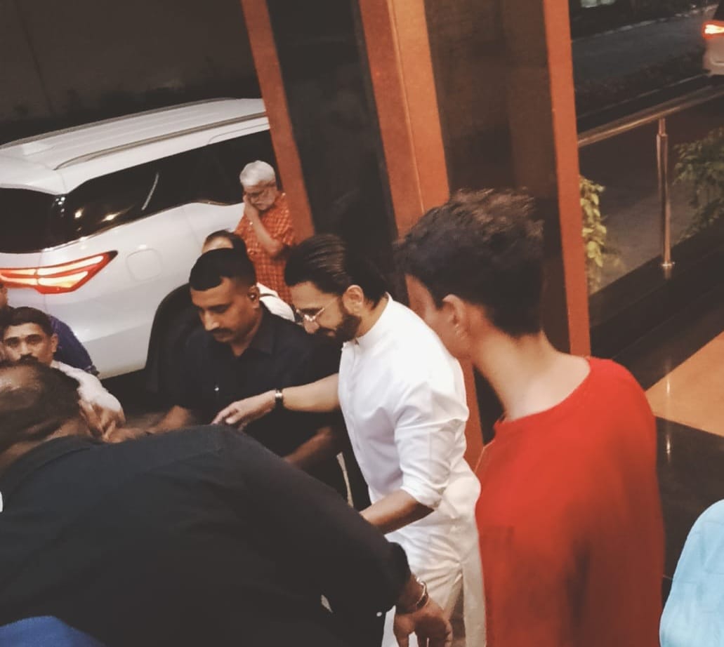 Ranveer Singh meeting RSS Chief Mohan Bhagwat in Nagpur Ranveer Singh meeting RSS Chief Mohan Bhagwat in Nagpur