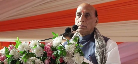 Defence Minister Rajnath Singh speaking about India's economic growth and defence manufacturing Defence Minister Rajnath Singh speaking about India's economic growth and defence manufacturing