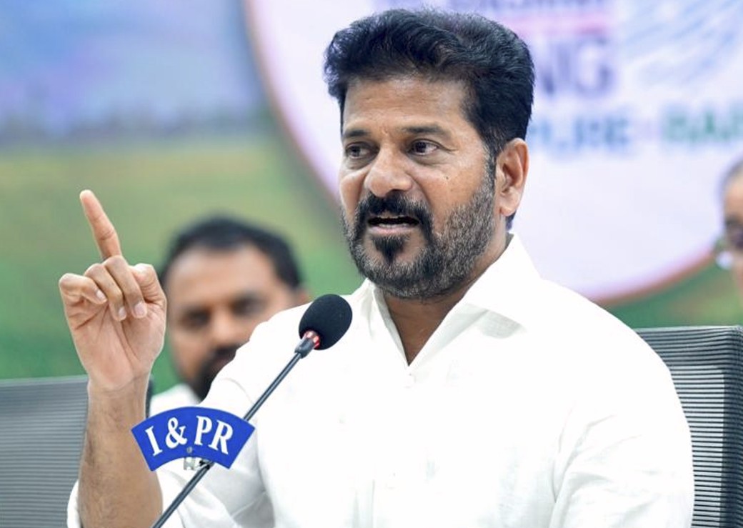 Telangana Chief Minister addressing press conference on delimitation and North-South divide Telangana Chief Minister addressing press conference on delimitation and North-South divide