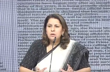 Congress press conference on women's reservation and delimitation process Congress press conference on women's reservation and delimitation process