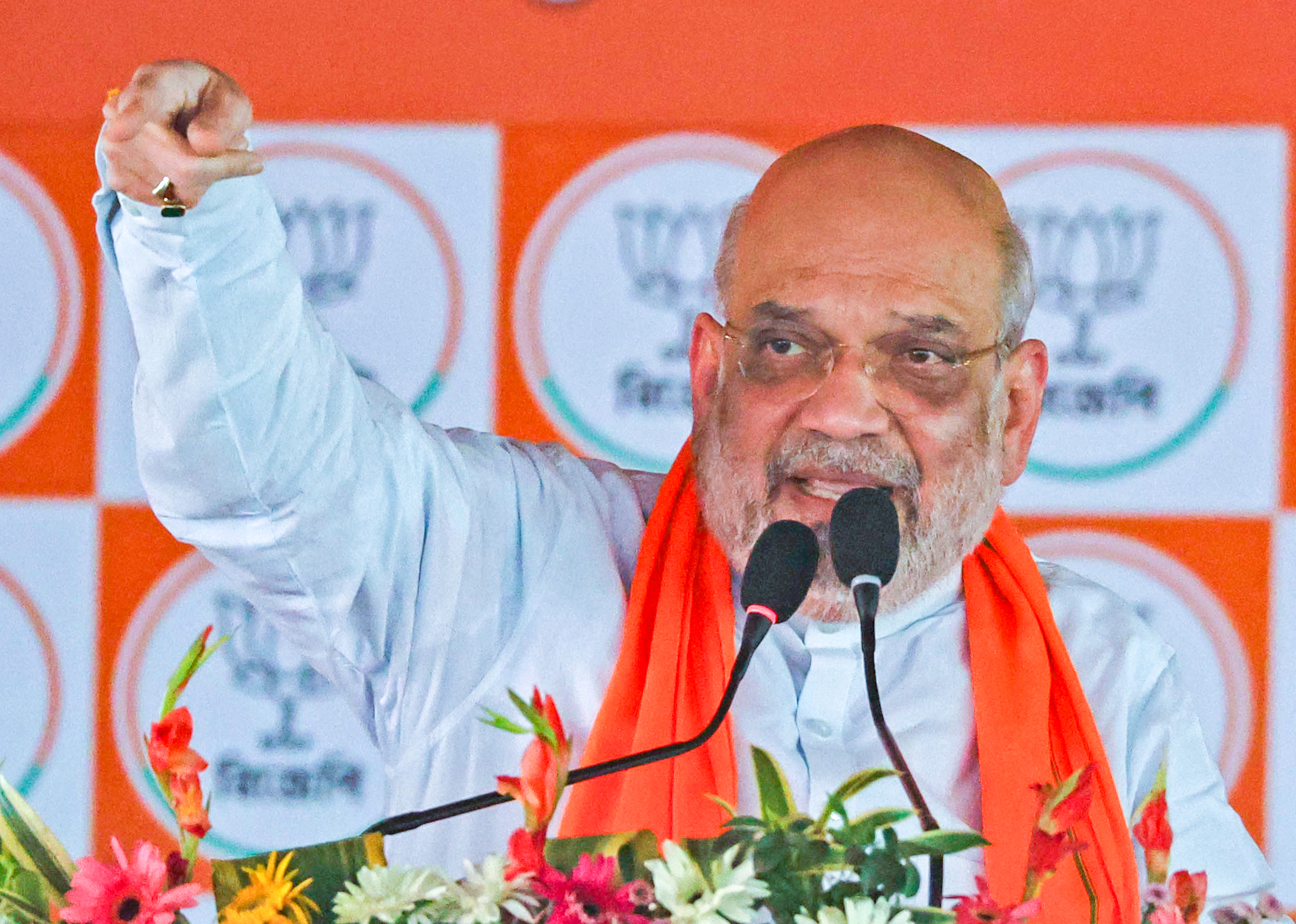 Amit Shah addressing Darjeeling Hills issues in video message Amit Shah addressing Darjeeling Hills issues in video message